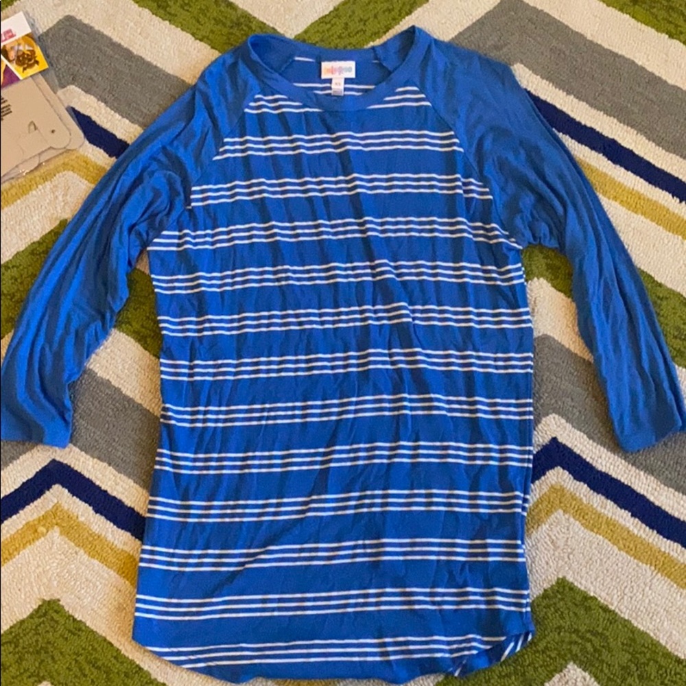 Lula roe 3/4 sleeve shirt